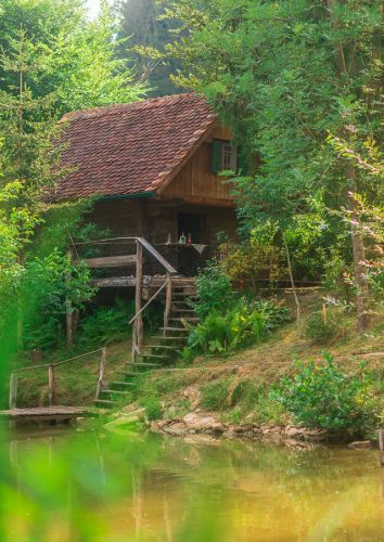 Ferienanlage Teichwiesn – Das Kunsperhaus mit eigenem Steg