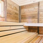Finische Sauna im Innenbereich